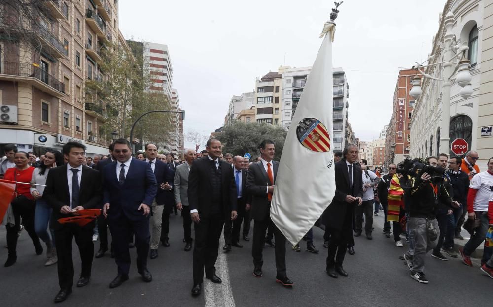 La afición en la celebración del Centenario