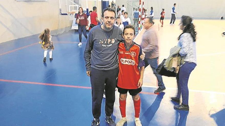 Gonzalo Obrero, campeón andaluz de selecciones de fútbol sala con las Escuelas Diocesanas