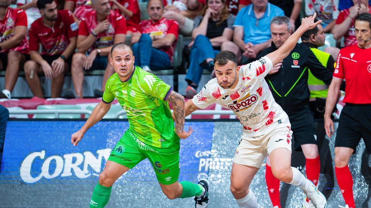 Fabinho, del Palma Futsal, en un partido ante El Pozo Murcia la temporada pasada