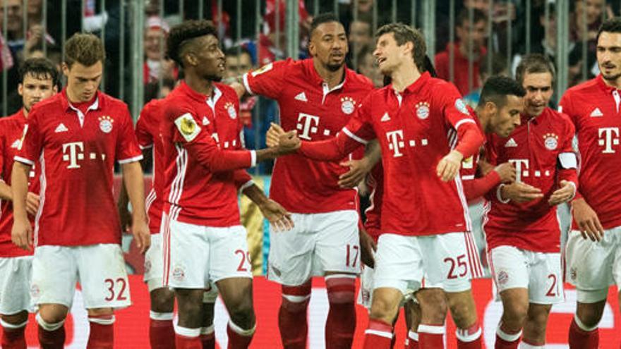 Jugadores del Bayern de Munich.