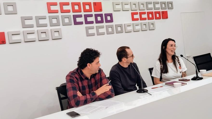 CC OO denuncia &quot;la inseguridad y precariedad&quot; de los trabajadores murcianos en el sector de menores