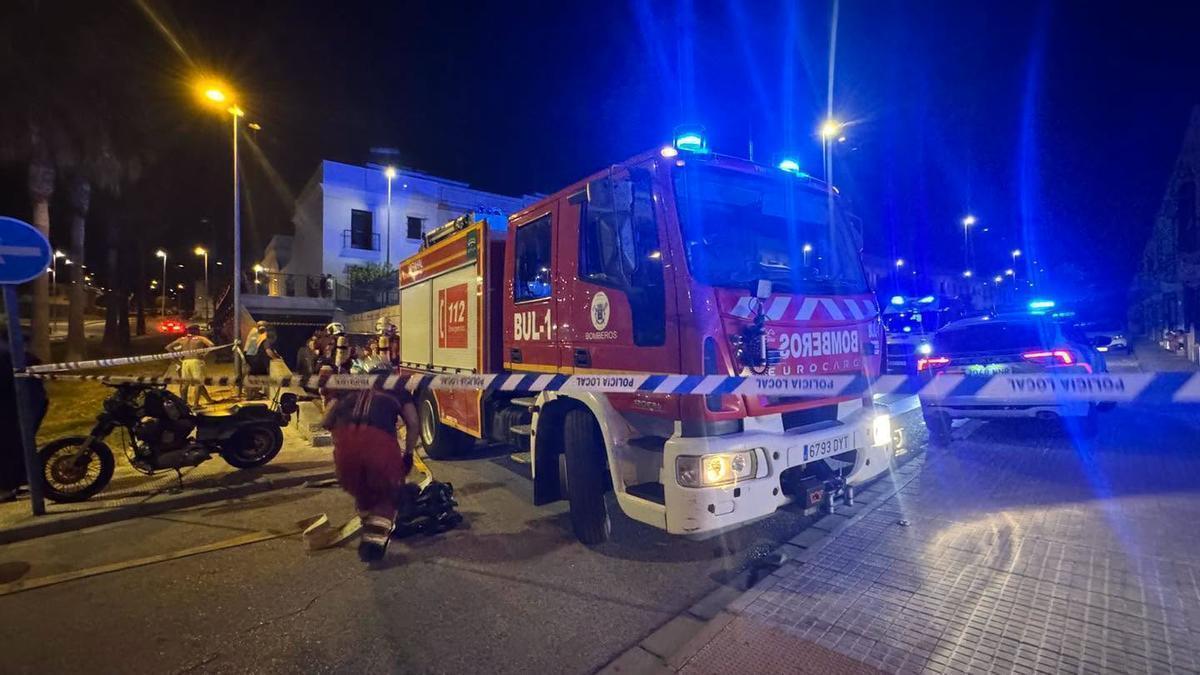 Incendio en Arahal: dos casas desalojadas y más de 50 viviendas afectadas