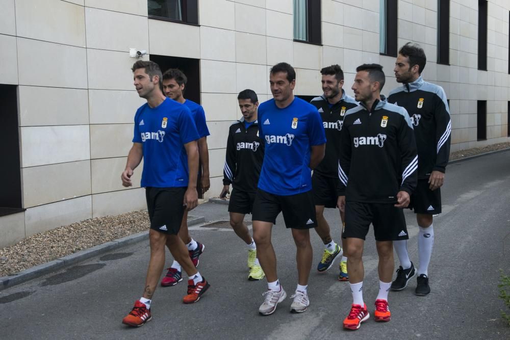 Entrenamiento del Real Oviedo