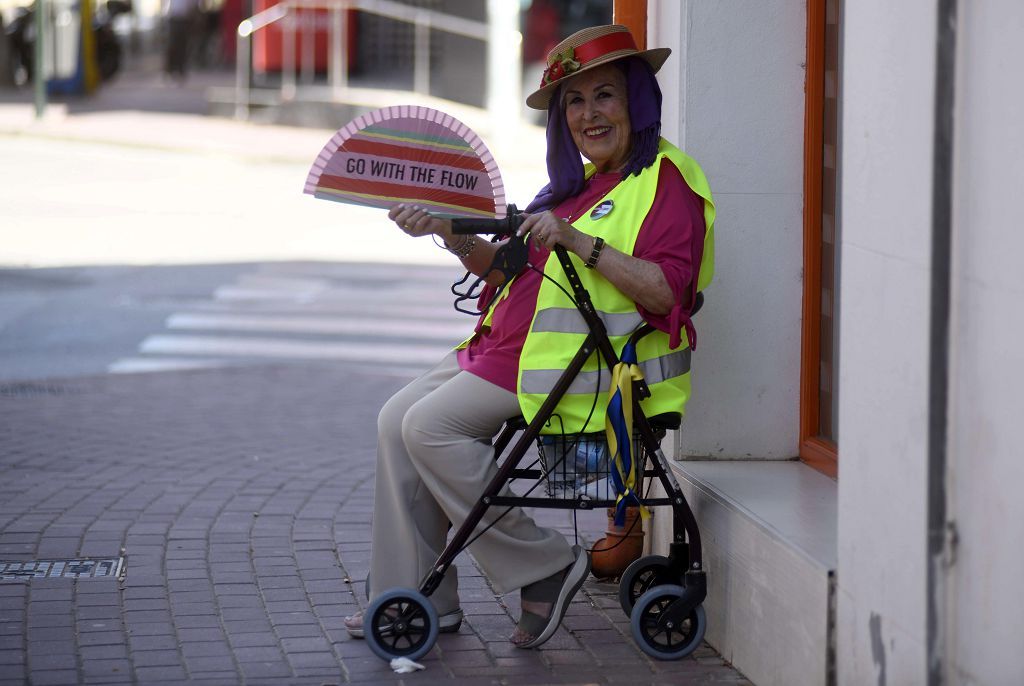 Las mareas se echan a la calle en el Día de la Región de Murcia