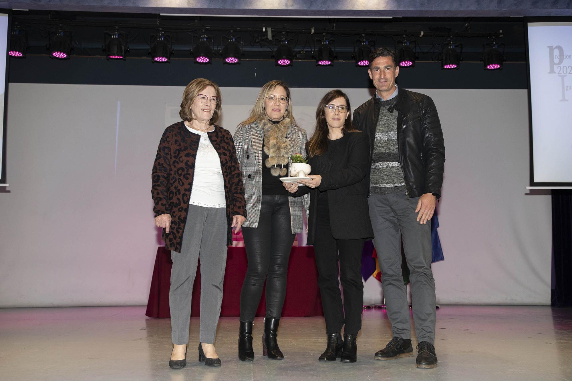 La Diputación entrega los Premios Igualdad 2023