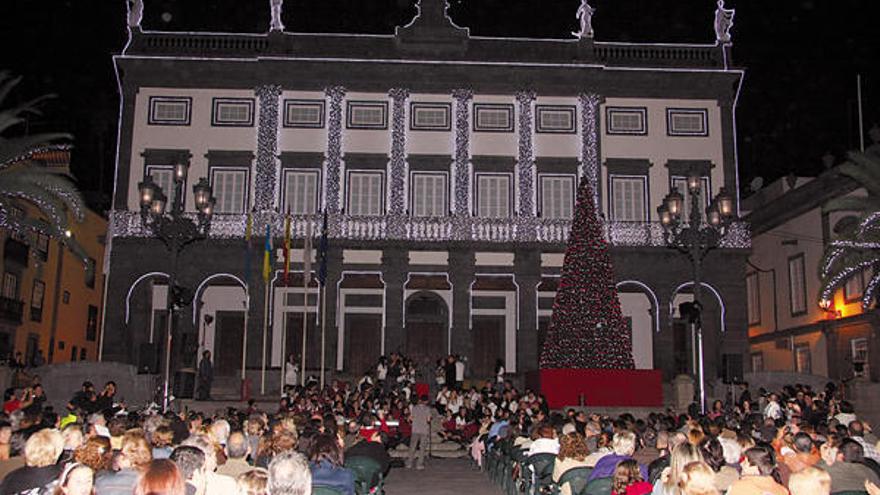 Un millón de luces iluminan la Navidad