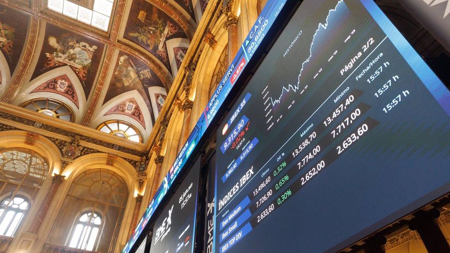 El Ibex cierra la semana con un alza del 1% y aferrado a los 9.300 puntos a la espera del BCE y la Fed