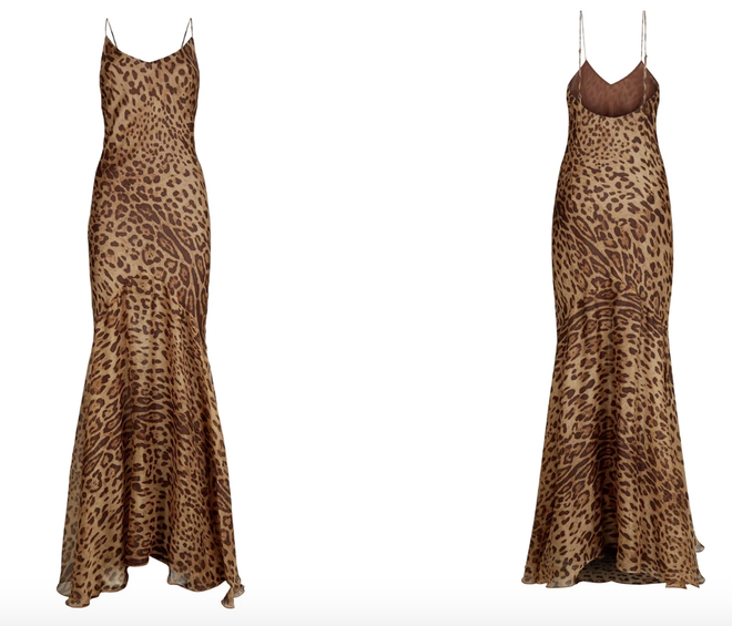 Vestido animal print de Rat and Boa