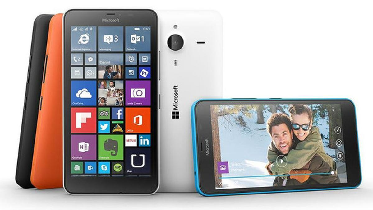 El Lumia 640 de Microsoft.