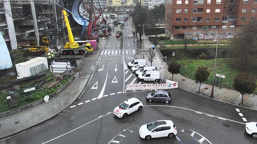 Vigo reabre al tráfico la calle Val Miñor