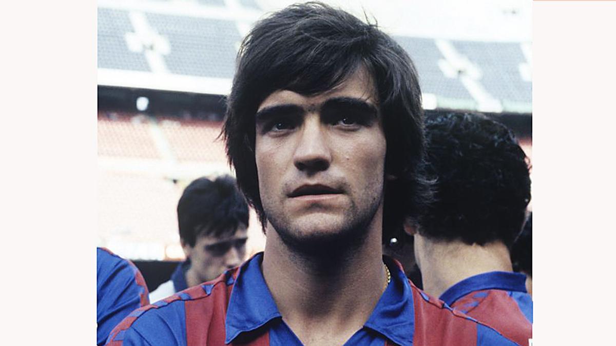 Foto archivo de 1983 del centrocampista del FC Barcelona Marcos Alonso Peña