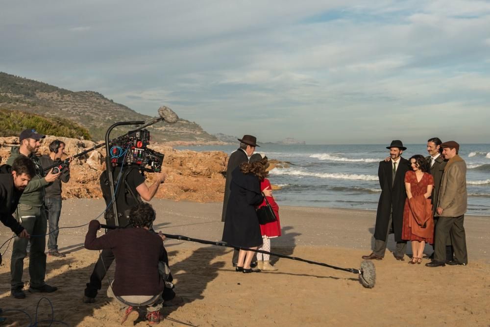 "El Ministerio del Tiempo" rueda en Peñíscola