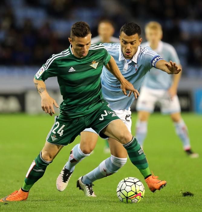 Un gol de Pablo Hernández le vale al Celta para firmar las tablas ante los verdiblancos, que se habían adelantado por medio de N''Diaye