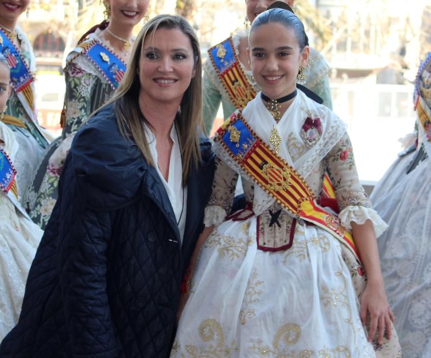 Yolanda Ferrer, además de ser la tía de Mimpa Ferrer, perteneció a la corte mayor en 1991.