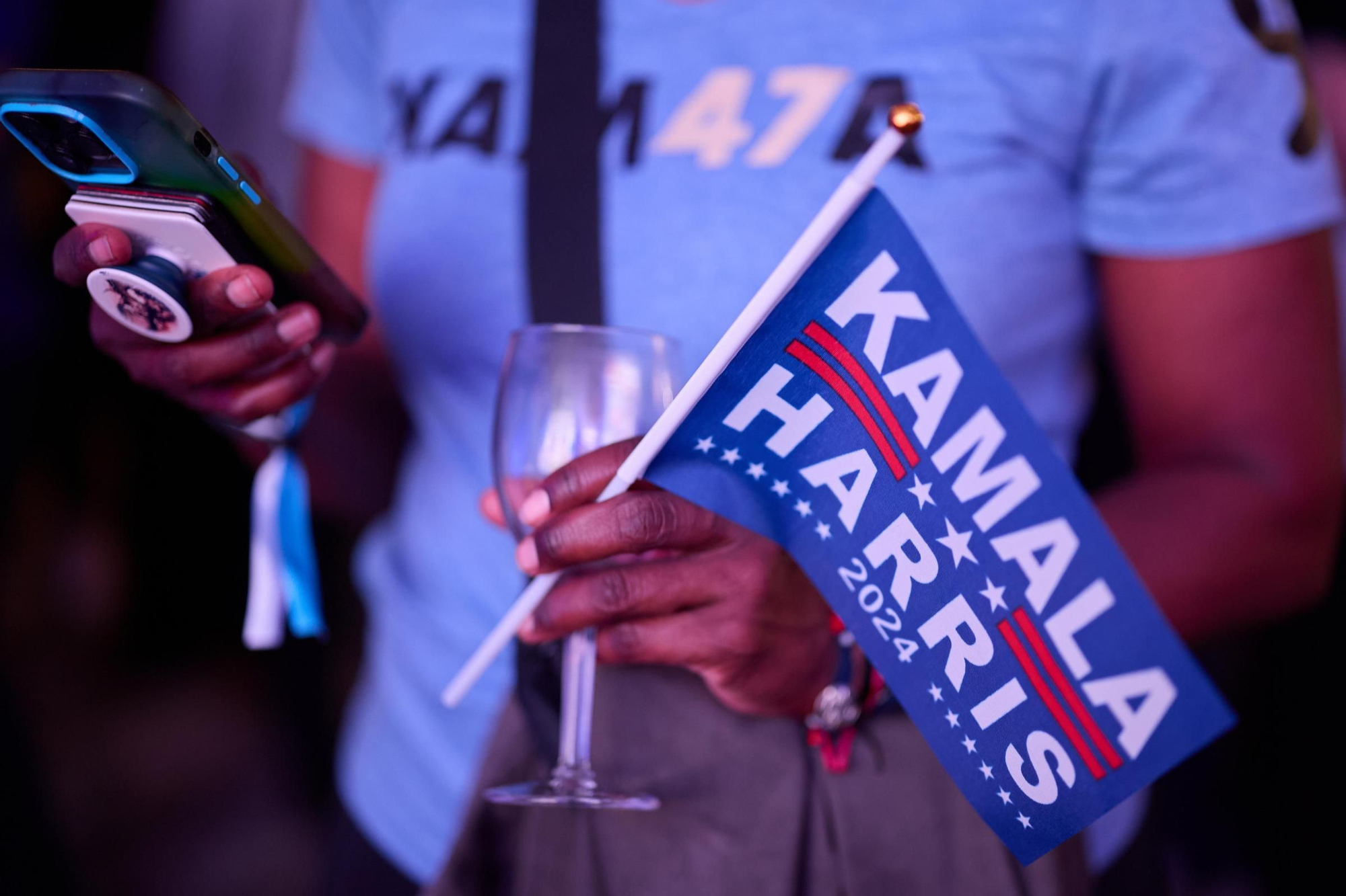 La jornada electoral en Estados Unidos, en imágenes