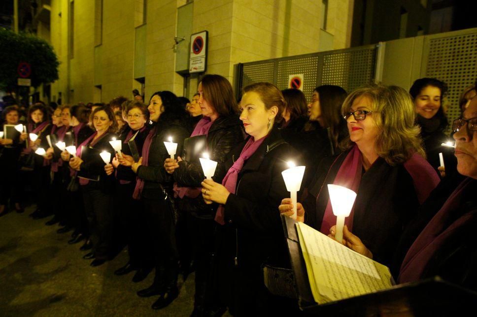 Procesión del Refugio en Murcia