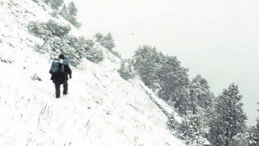 Primeras nevadas en el Pirineo aragonés