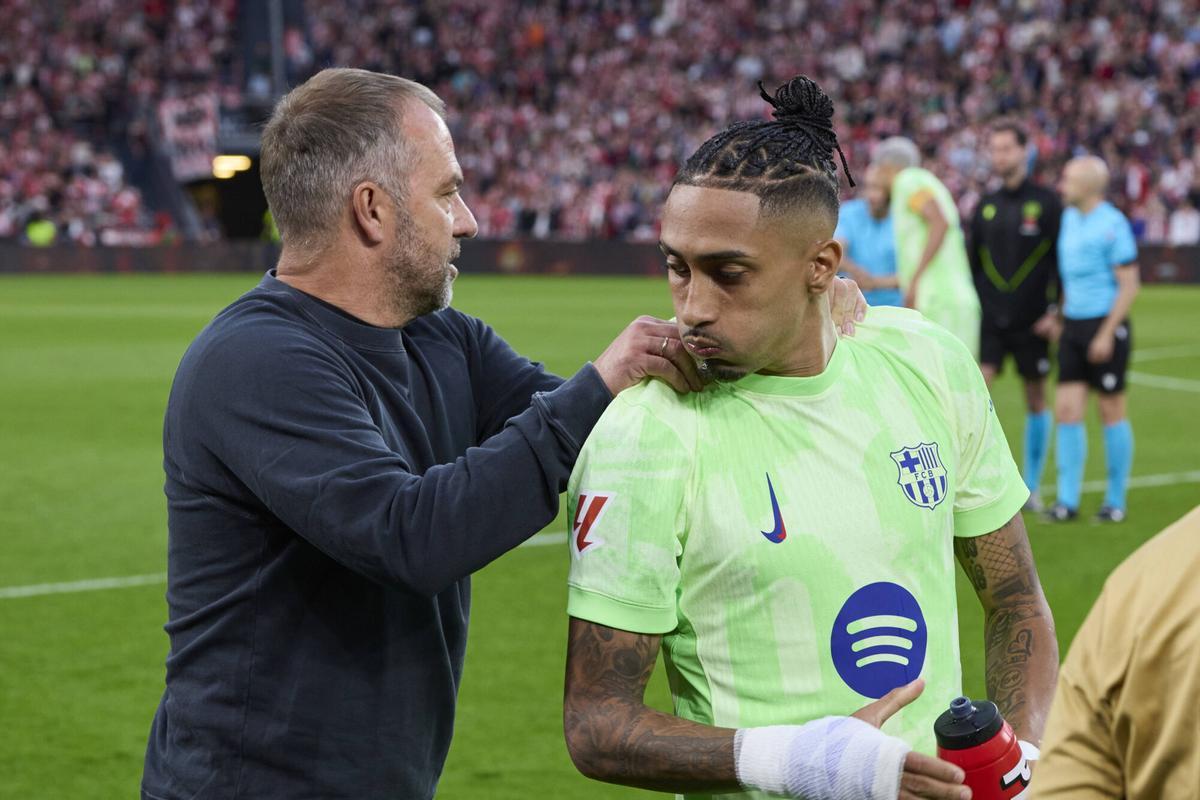 Flick y Raphinha han formado un tándem especial