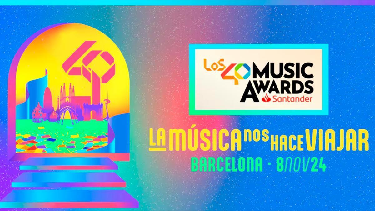 LOS40 Music Awards 2024 llega a Barcelona