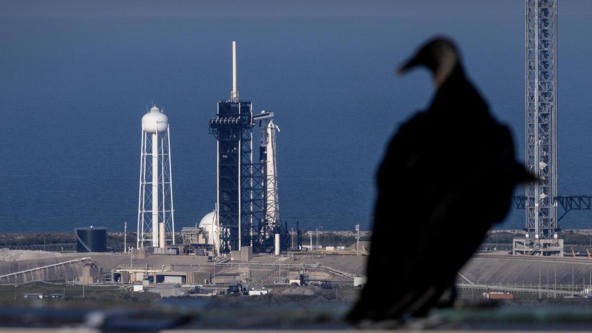 La sonda Dragon, que rescatará a astronautas varados, se acopla a la EEI