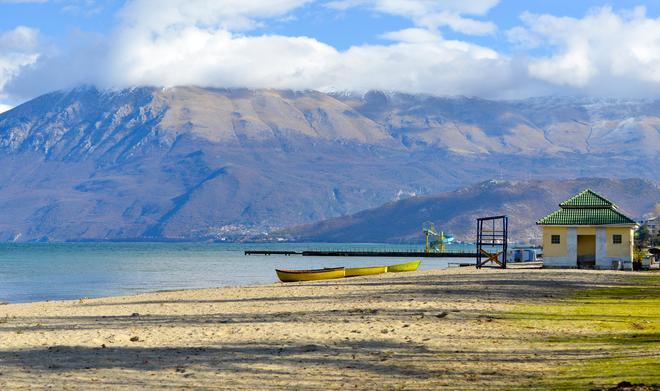 Lago Ohrid, Pogradec