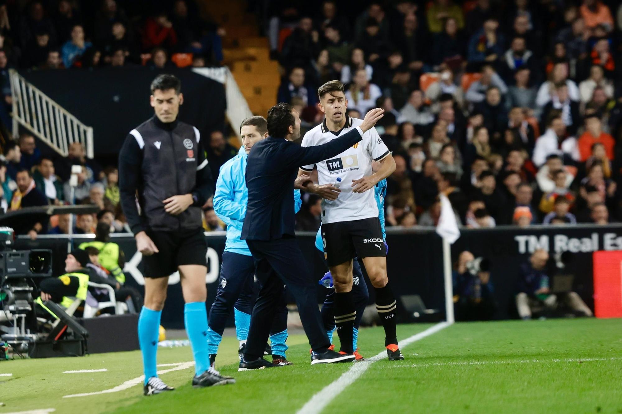 Valencia - Villarreal en imágenes