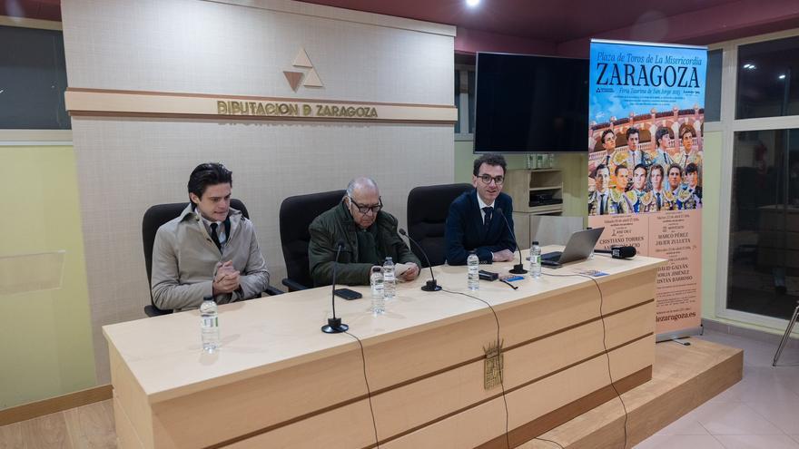 Los novilleros aragoneses tiran de la feria de San Jorge de Zaragoza