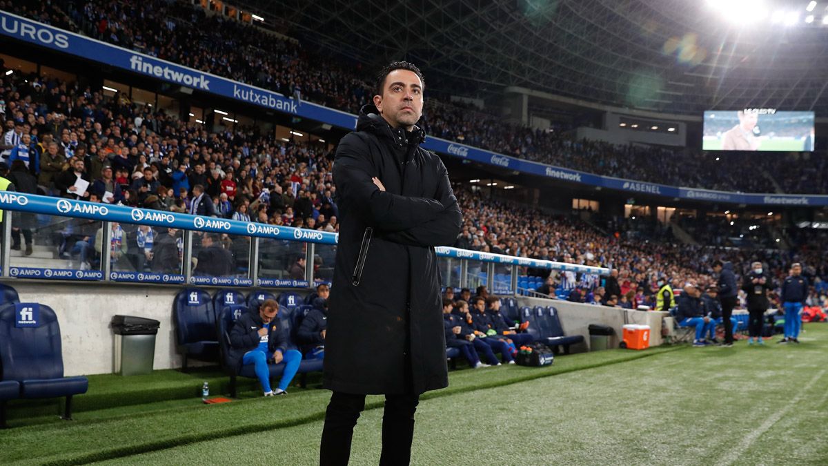 Xavi Hernández, entrenador del FC Barcelona