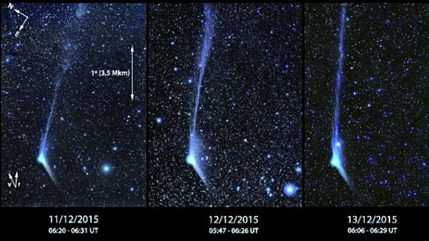 El IAC realizará un seguimiento del cometa Catalina durante dos meses