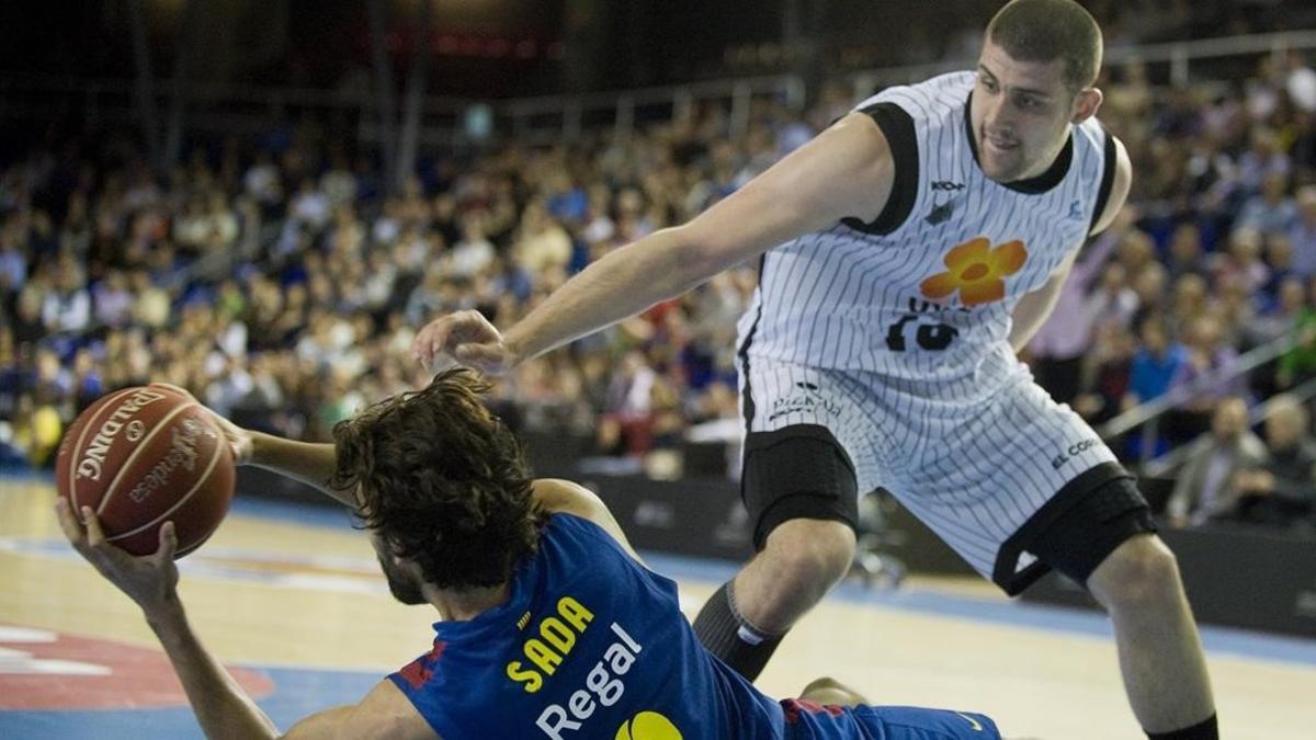 Moerman, en el 2013, cuando jugaba en el Bilbao Basket.