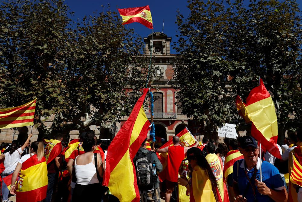 Manifestación en Barcelona por la unidad de España