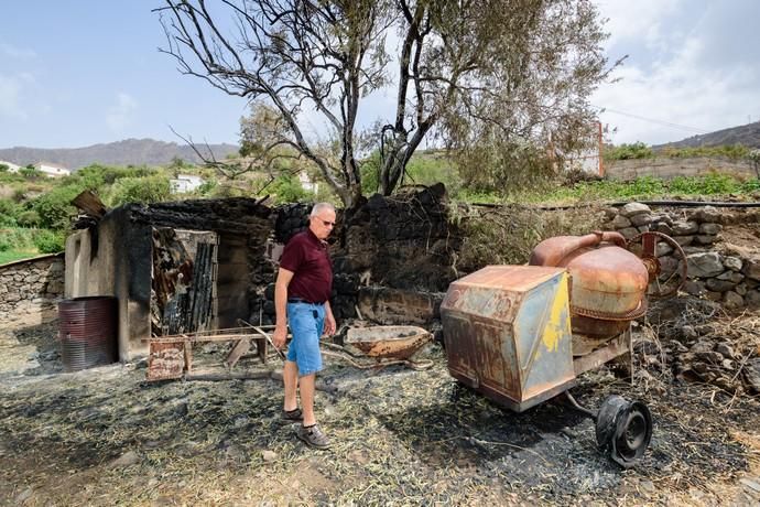 Restos del incendio en la cumbre  | 25/08/2019 | Fotógrafo: Tony Hernández