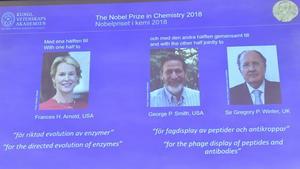 fcasals45312390 the 2018 nobel prize laureates for chemistry are shown on th181003120515