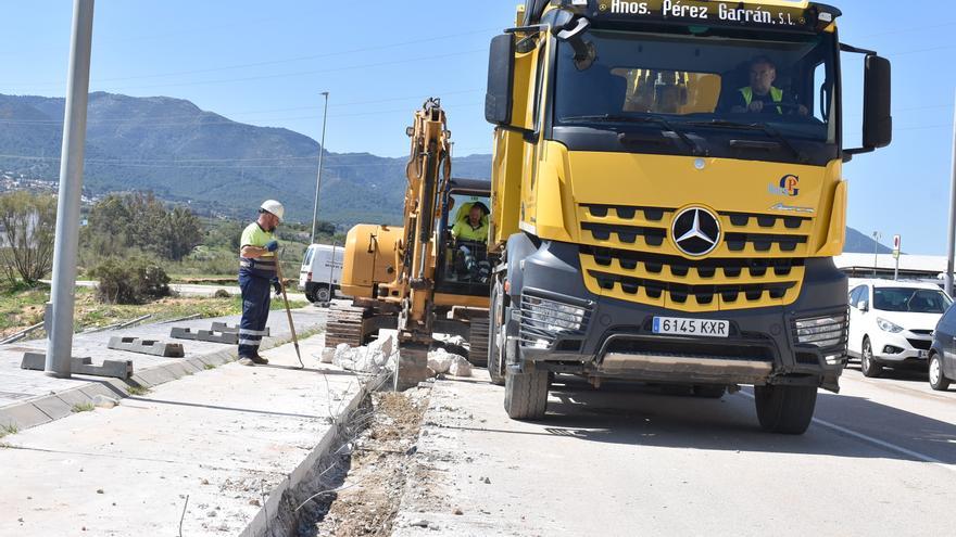 Comienzan las obras de mejoras en el Polígono de La Moraga