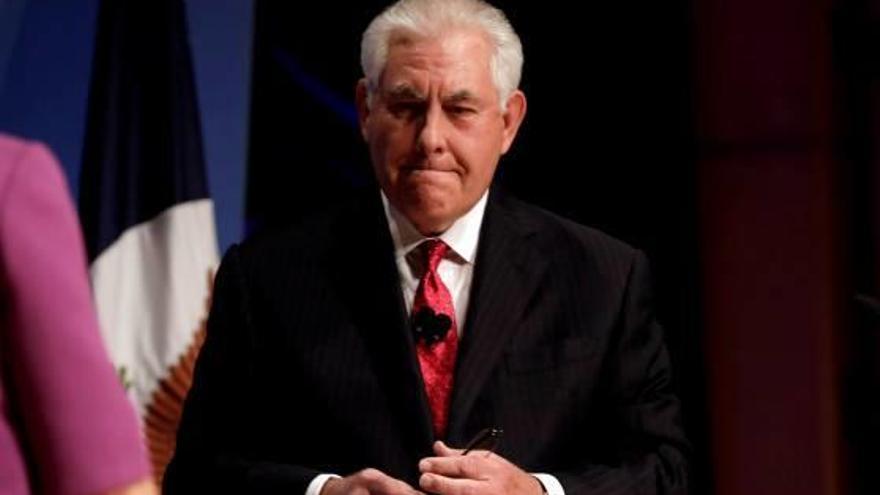 Rex Tillerson manté una tensa relació amb Donald Trump.