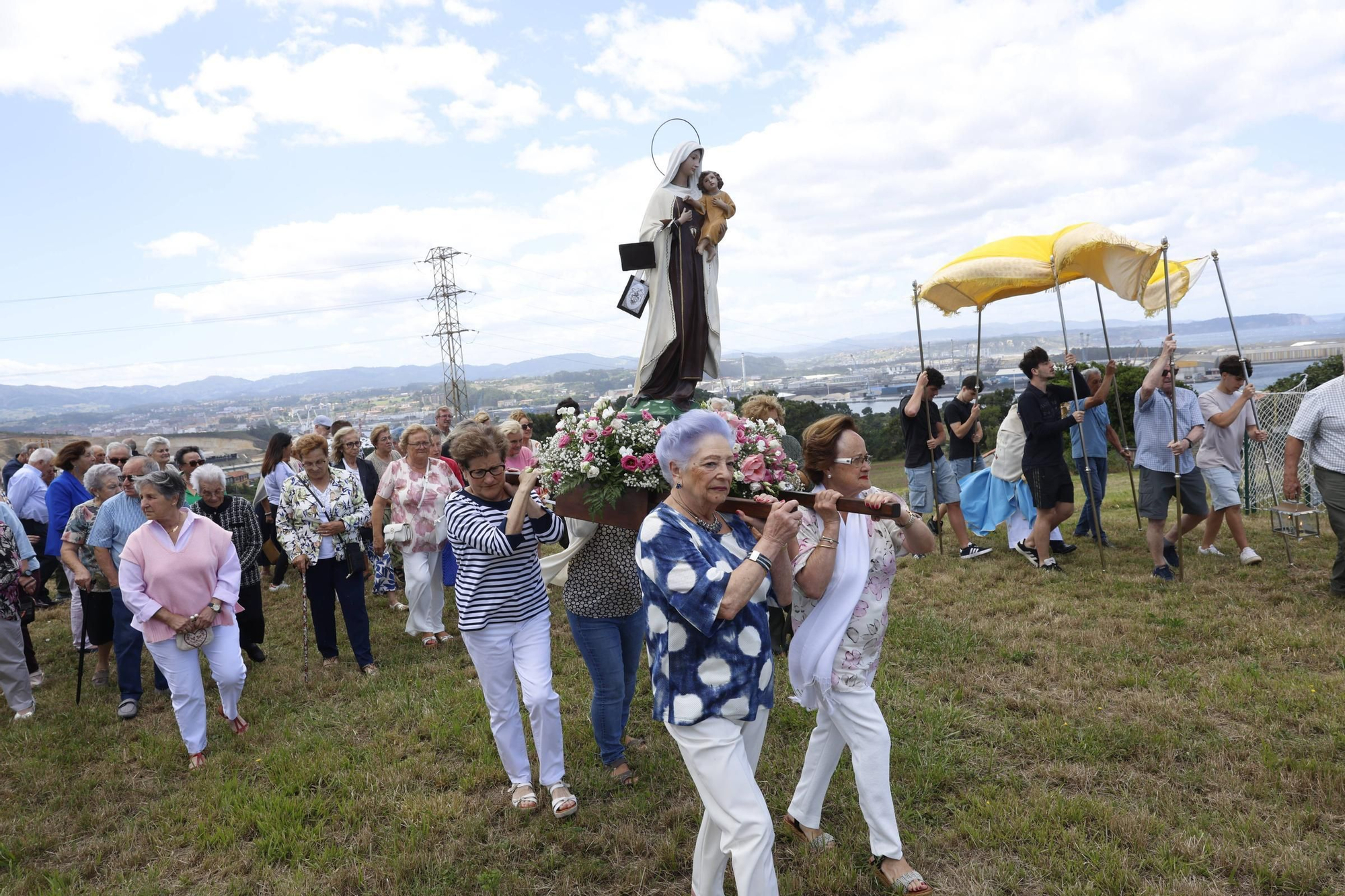 EN IMÁGENES: La fiesta del Carmen en Lavian (Gozón)