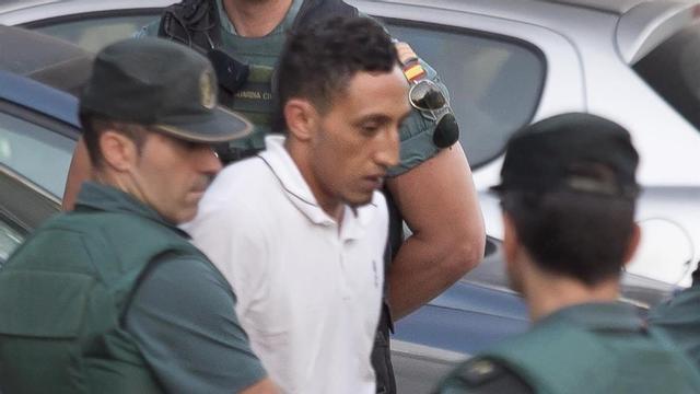 Driss Oukabir, conducido por la Guardia Civil