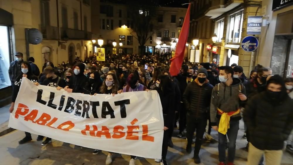 Marxa cap a la plaça Major