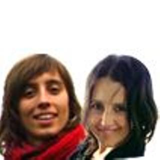 Olga Margalef y Amaranta Herrero