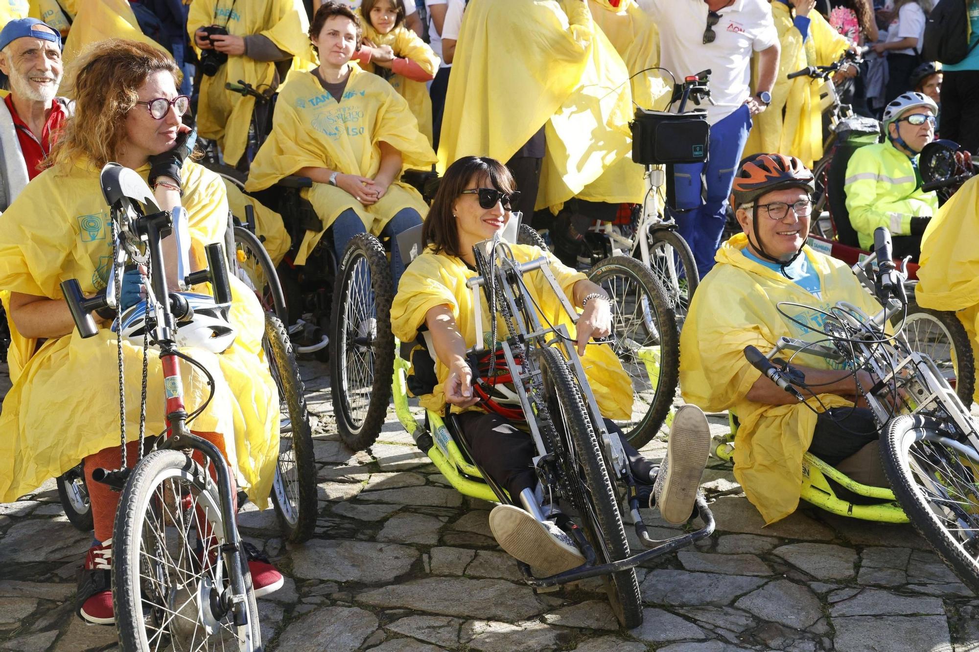 Vicente del Bosque e Irene Villa, en Santiago con el Camino de Valores por la inclusión