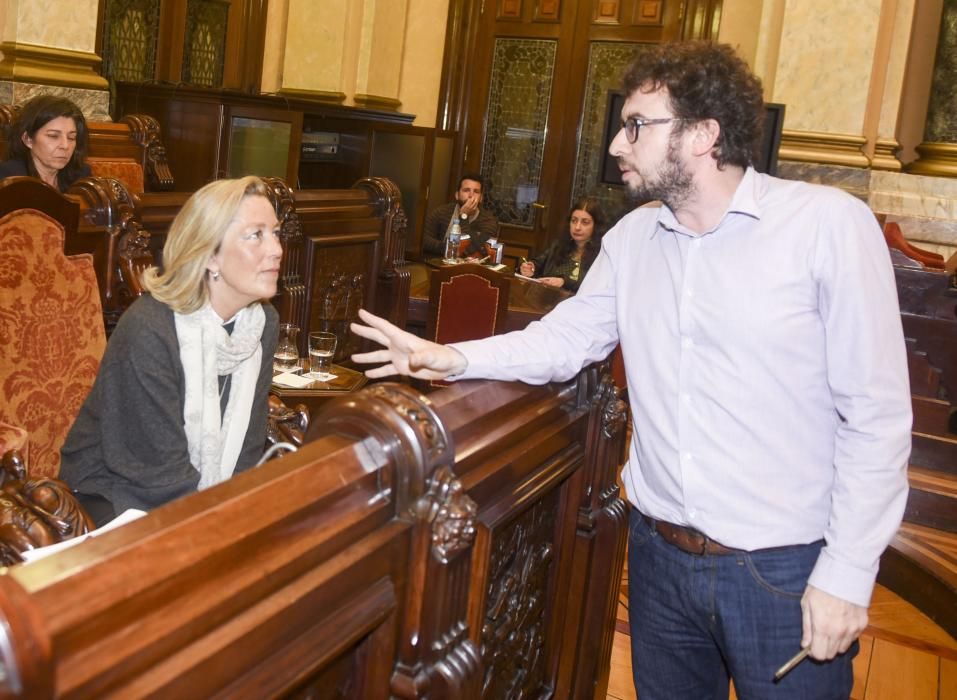 El pleno rechaza los presupuestos del Estado por ser injustos con A Coruña.