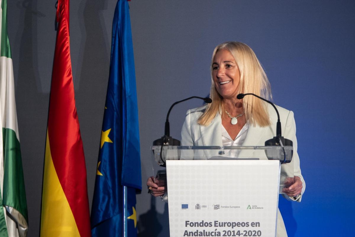 La viceconsejera de Economía, Hacienda y Fondos Europeos, Amelia Martínez.