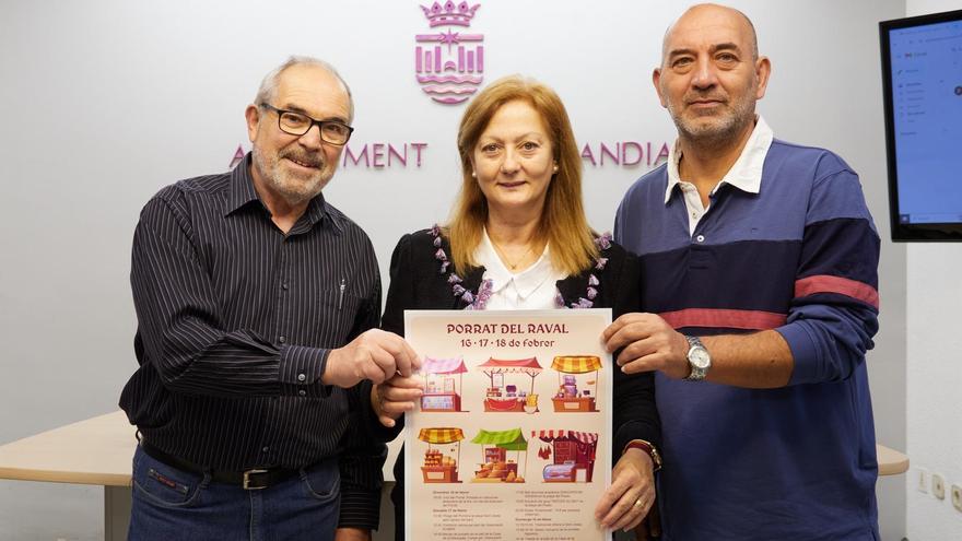 La presentació del Porat del Raval en l'Ajuntament de Gandia