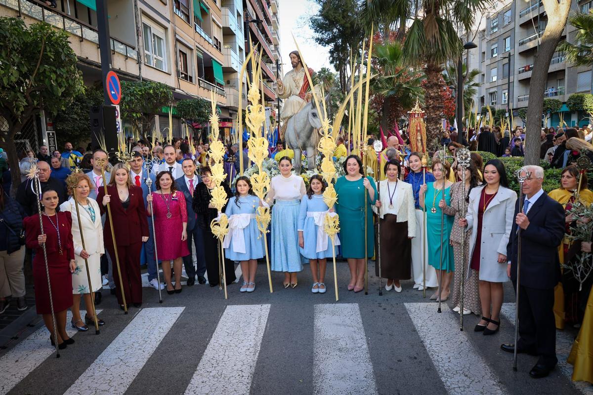 Procesión de las palmas en Torrent.