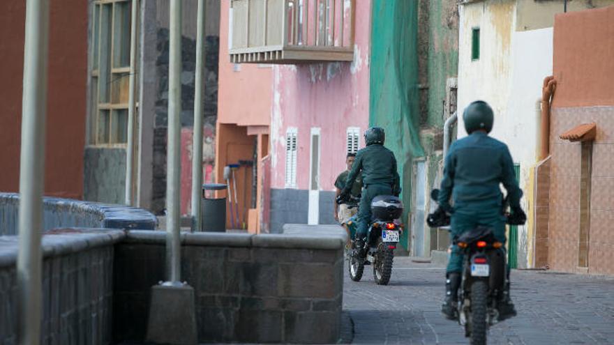 La Guardia Civil vigila San Cristóbal