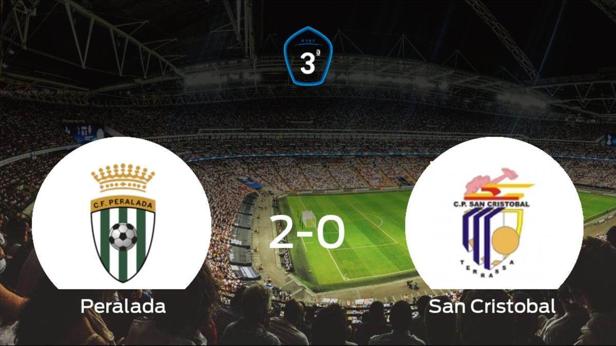El CF Peralada suma tres puntos más frente al CP San Cristobal (2-0)