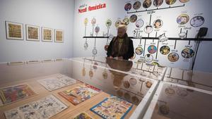 En la planta baja se ofrece un aperitivo de la exposición.