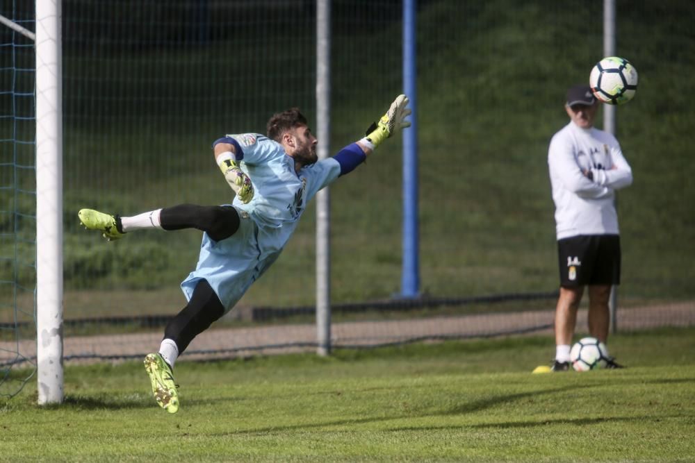 Entrenamiento del Real Oviedo