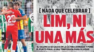 Salvados del descenso, pero no de Peter Lim