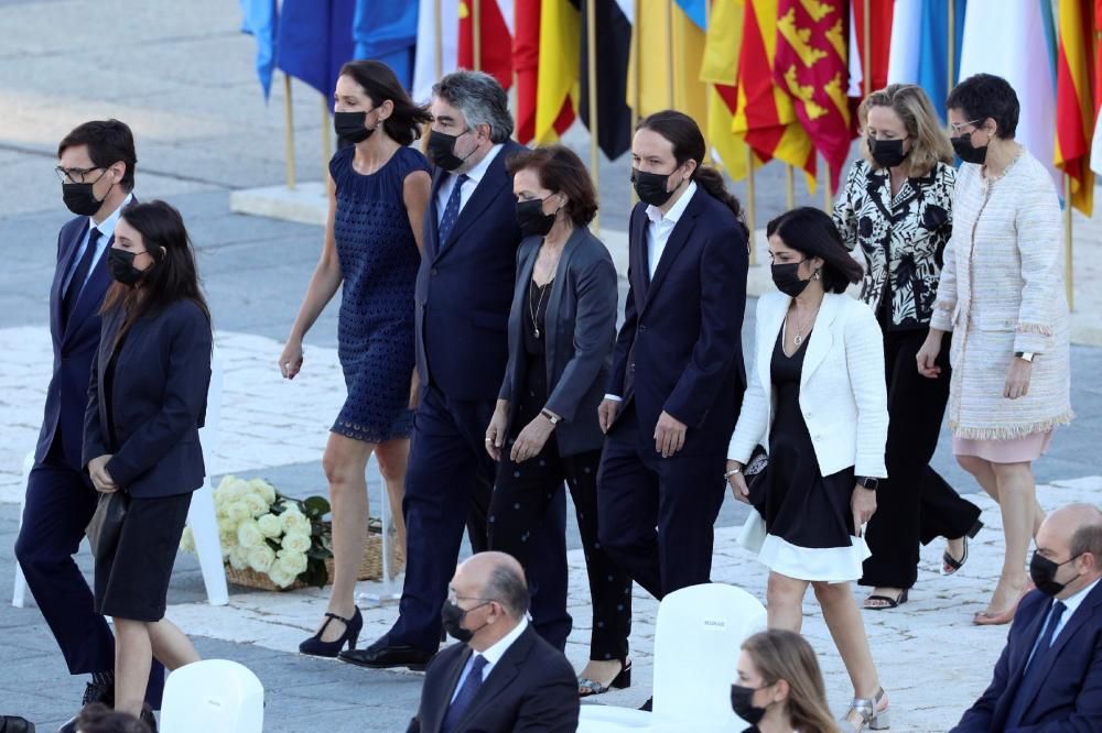 Homenatge d'estat a les víctimes de la covid-19